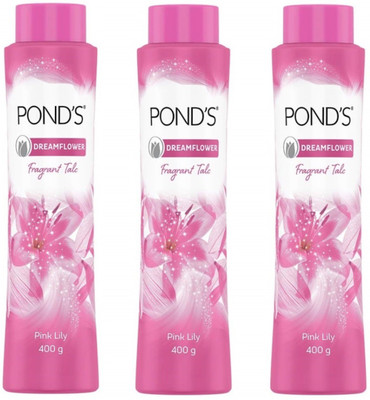 POND's DREAMFLOWER TALC 400G X 3 PCS(3 x 333.33 g)