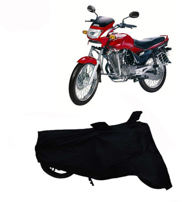 Exciting collections Two Wheeler Cover for Honda(Ambition, Black)