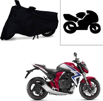 Feel heaven Two Wheeler Cover for Honda(CB 1000R, Black)