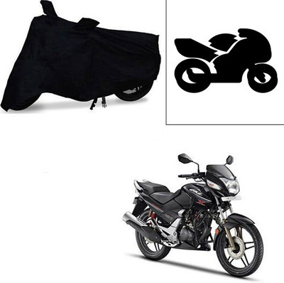 Feel heaven Two Wheeler Cover for Hero(CBZ, Black)