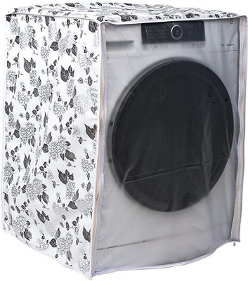 Deluxlane Front Loading Washing Machine  Cover(Width: 59 cm, White)