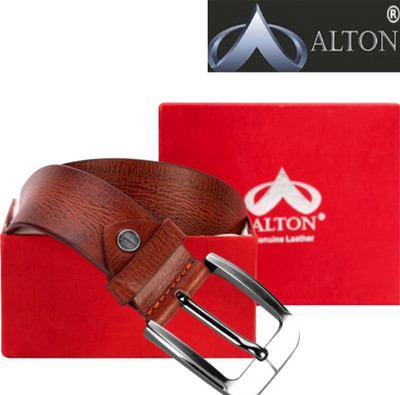 Alton Boys Casual, Party Tan Genuine Leather Belt