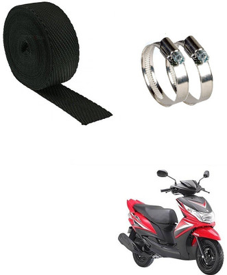 SRPHERE (3 Mtrs) Bike Exhaust Heat Shield- Yamaha Ray Z Bike Exhaust Heat Shield