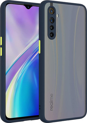 KrKis Back Cover for Realme XT, Realme X2(Blue, Camera Bump Protector, Pack of: 1)