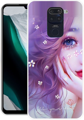 DESILOVE Back Cover for Redmi Note 9(Multicolor, Grip Case, Silicon, Pack of: 1)