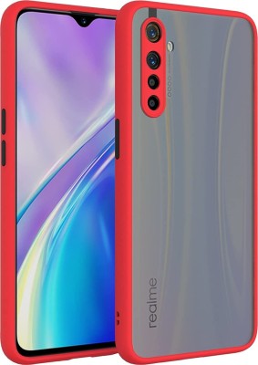 KrKis Back Cover for Realme XT, Realme X2(Red, Camera Bump Protector, Pack of: 1)