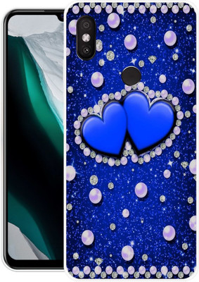 FITESTAR Back Cover for Mi Redmi Y2(Blue, Grip Case, Silicon, Pack of: 1)