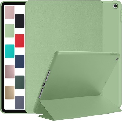 DuraSafe Cases Front & Back Case for iPad PRO 11 Inch 2020 2 Gen [ PRO 11 2nd ] With Soft Silicone Back and Flip Stand Cover(Green, Shock Proof, Pack of: 1)