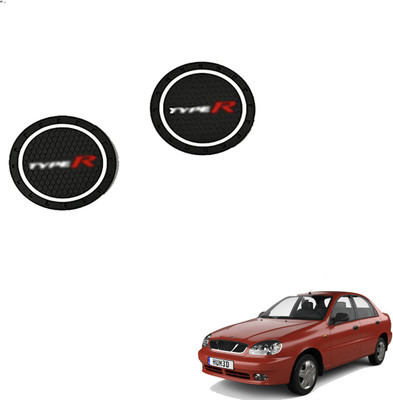 SEMAPHORE Round Rubber Coaster(Pack of 2)