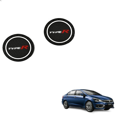 SEMAPHORE Round Rubber Coaster(Pack of 2)