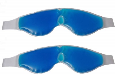 RETAILBASKET (PACK OF 2) Gel Eye Mask with Strap-on MN=56 Cooling Relaxation for Tired Eyes(130 g)
