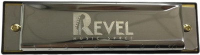 REVEL RVL-HA01C Harmonica For Beginner, Hobbyist, Professional SILVER(SILVER)