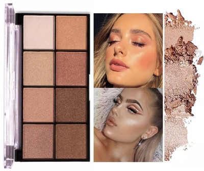 MYEONG Professional Highlighter Makeup Palette,Glow Bronzer Highlighter Powder Kit,Face illuminator makeup palette Highlighter(MULTI COLOR)