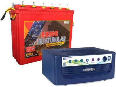 EXIDE IT500+ ECO WATT NEO 1050 Tubular Inverter Battery(150 AH)