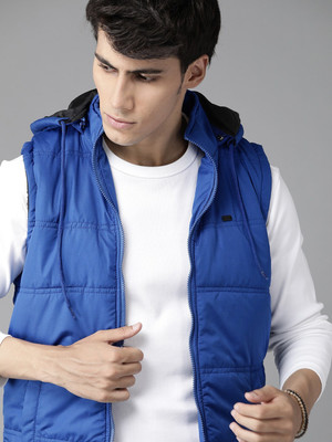 Roadster Sleeveless Solid Men Jacket