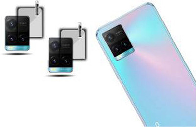 DAFFIN Back Camera Lens Glass Protector for VIVO Y33S(Pack of: 2)