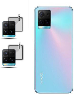 DAFFIN Back Camera Lens Glass Protector for VIVO Y33S(Pack of: 2)