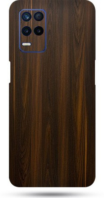 OggyBaba realme 8s Mobile Skin(Mahogany Wood Skin Matte Finish)