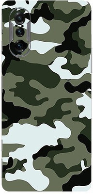 Jeeva Creation Xiaomi Poco F3 GT, xiaomi poco f3 gt Mobile Skin(Ultra Super Military Winter Camouflage Skin With High Matte Finish.)