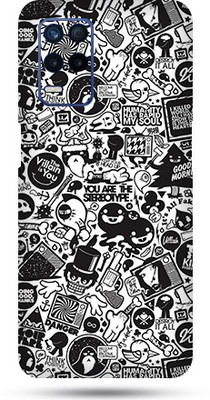 OggyBaba realme 8s Mobile Skin(Doodle Art Skin Matte Finish)