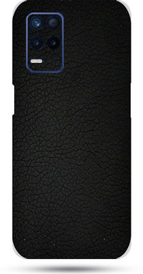 OggyBaba realme 8s Mobile Skin(Coal Black Leather Skin Matte Finish)