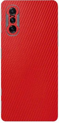 AsSkin Xiaomi Poco F3 Gt, xiaomi poco f3 gt Mobile Skin(Ultra Super Red Carbon Fiber Skin With High Gloss Finish).,.)