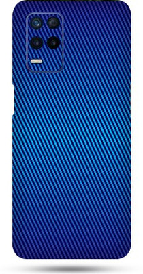 OggyBaba realme 8s Mobile Skin(Royal Blue Carbon Fibre Skin Matte Finish)