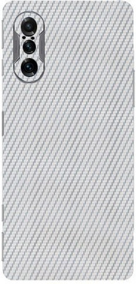 AsSkin Xiaomi Poco F3 Gt, xiaomi poco f3 gt Mobile Skin(Ultra Super Silver Carbon Fiber Skin With High Gloss Finish).,.)