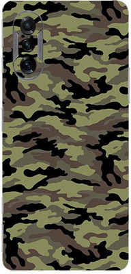 Jeeva Creation Xiaomi Poco F3 GT, xiaomi poco f3 gt Mobile Skin(Ultra Super Military Green Camouflage Skin With High Matte Finish.)