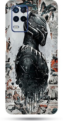 OggyBaba realme 8s Mobile Skin(Comic Panther Skin Matte Finish)