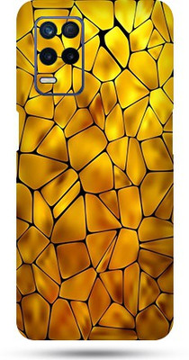 OggyBaba realme 8s Mobile Skin(Yellow Pebbles Skin Matte Finish)