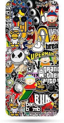 OggyBaba realme 8s Mobile Skin(Superman Typography Skin Matte Finish)