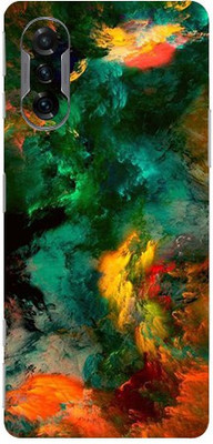 Jeeva Creation Xiaomi Poco F3 GT, xiaomi poco f3 gt Mobile Skin(Ultra Super Multicolor Clouds Skin With High Matte Finish.)