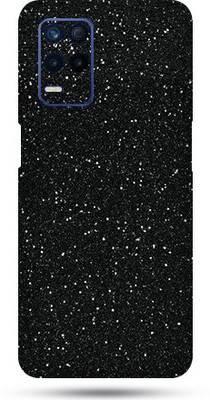 OggyBaba realme 8s Mobile Skin(Coal Black Glitter Skin Matte Finish)