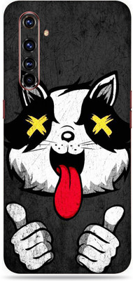 AsSkin Realme X50 Pro, realme x50 pro, realme x50pro Mobile Skin(Ultra Super Crazy_Cat With High Matte Finish.)