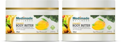 Medimade Mango Body Butter - Pack of 2(400 ml)