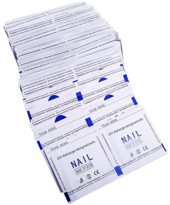 Shills Professional 50 Pcs Gel Polish Remover Wraps Pads Manicure Polish Remove Tools Wipes Paper Pads(50 g)