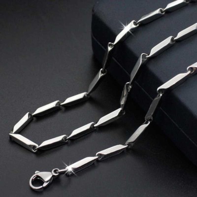 Jagsun Silver Plated Stainless Steel Chain