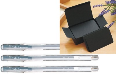 NOZOMI Rollerball Gel Pen(Pack of 103, Ink Color - White Gel Pen)