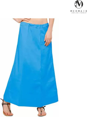 Mermaid Sky Blue CP Cotton Blend Petticoat(Free)