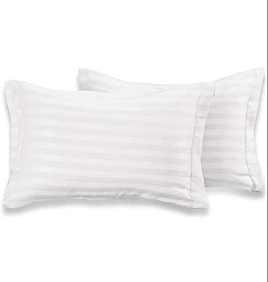 Gangauri Creations Cotton Pillows Cover(50.8 cm*48.26 cm, Pack of 4, White)