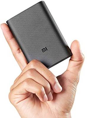 Mi 10000 mAh Power Bank (22.5 W, Fast Charging)  (Black, Lithium Polymer)