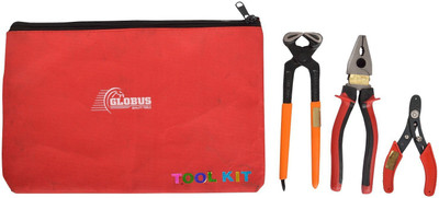Globus PACK OF 3 TOOLS WITH FREE TOOL KIT BAG Hand Tool Kit(3 Tools)