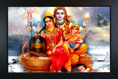 RV SALES shiv parivar Religious Frame