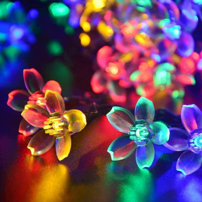 CEELIGHT 14 LEDs 3 m Multicolor Color Changing Flower Rice Lights(Pack of 1)