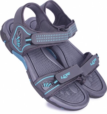 LANCER Men Sandals(Grey , 8)