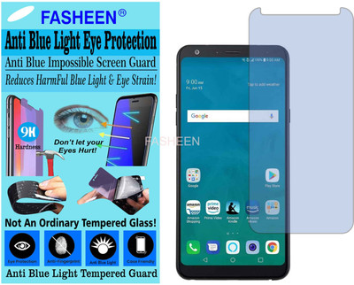 Fasheen Tempered Glass Guard for LG STYLO 4 PLUS (Impossible UV AntiBlue Light)(Pack of 1)