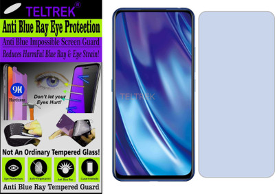 TELTREK Tempered Glass Guard for VIVO DUAL DISPLAY (Impossible UV AntiBlue Light)(Pack of 1)