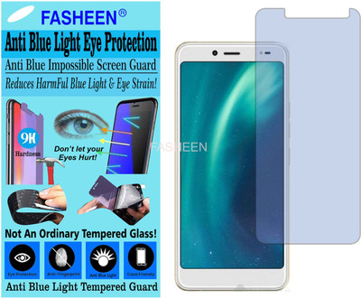 Fasheen Tempered Glass Guard for MOBIISTAR E SELFIE (Impossible UV AntiBlue Light)(Pack of 1)