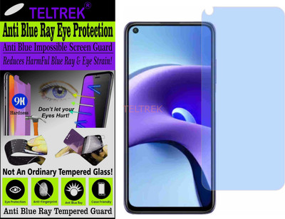 TELTREK Tempered Glass Guard for XIAOMI REDMI NOTE 9T 5G (Impossible UV AntiBlue Light)(Pack of 1)